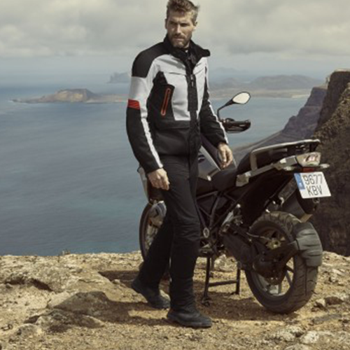 Voyager 4 H2 Out Jacket – Black Grey - Bikerr