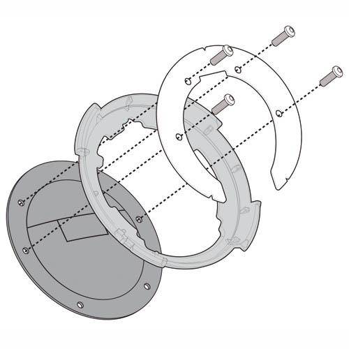 Tank Mount for Suzuki GSX 1000 - Bikerr