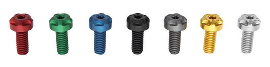 Tbr End Cap Bolt Kit Red ^(6 Pc Incl Washer & Tool)