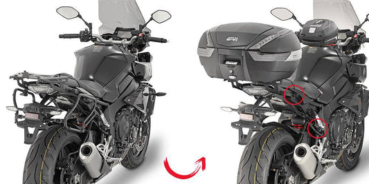V35/37 Pannier Rack for Yamaha MT-10 - Bikerr